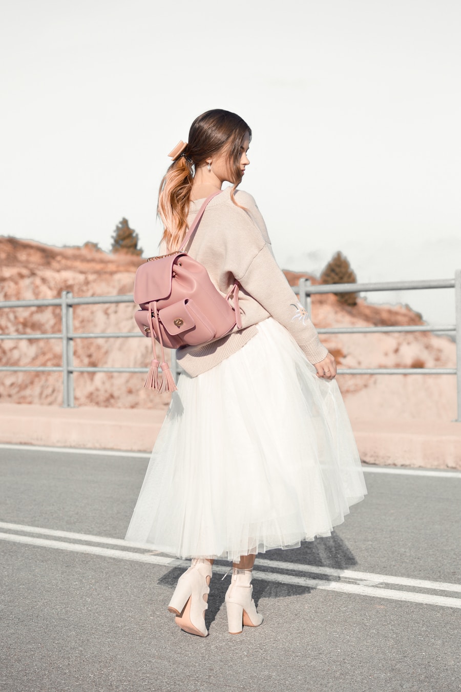 Photo tulle skirt