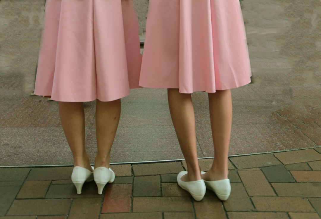 Photo knee-length dress