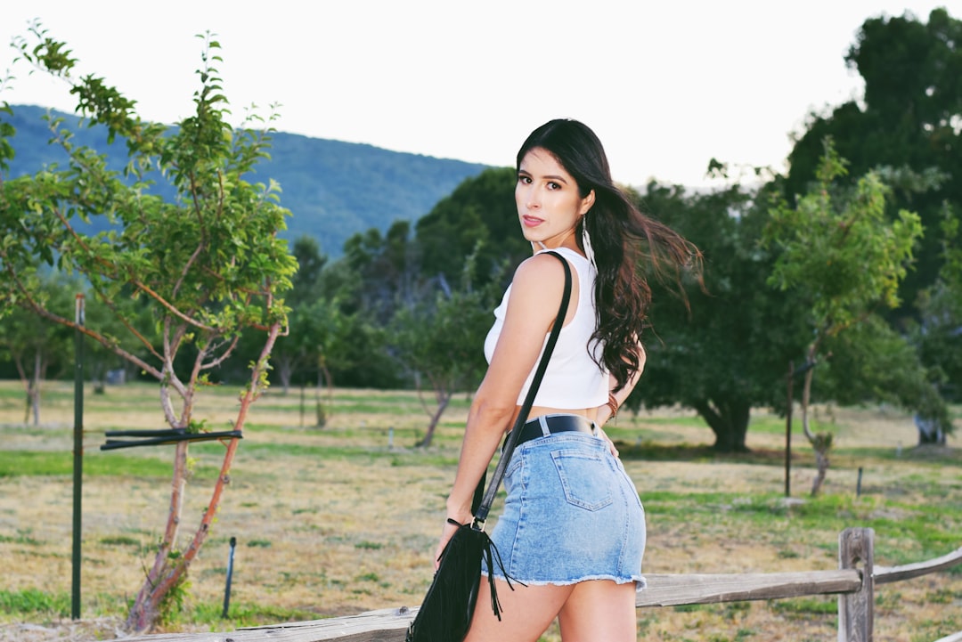 Photo long skirt