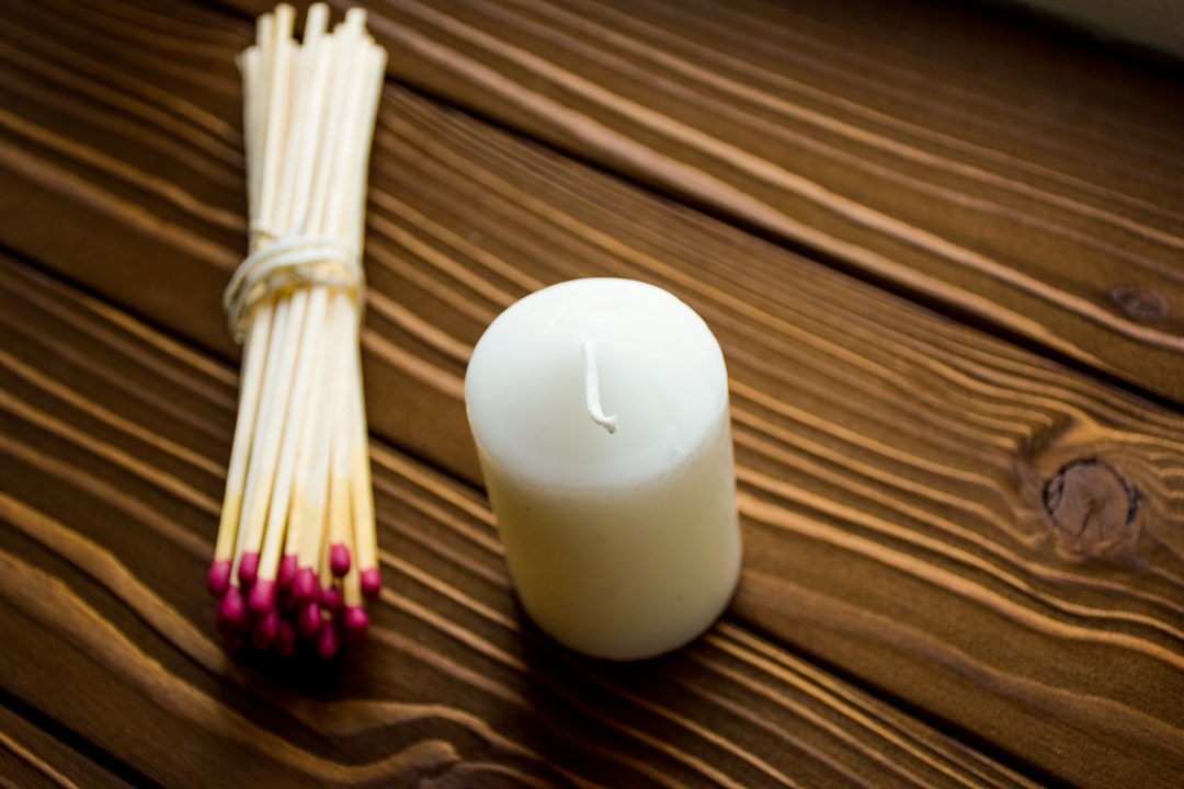 Photo candle stain removal