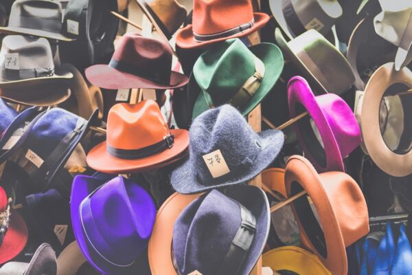 Photo trendy hats