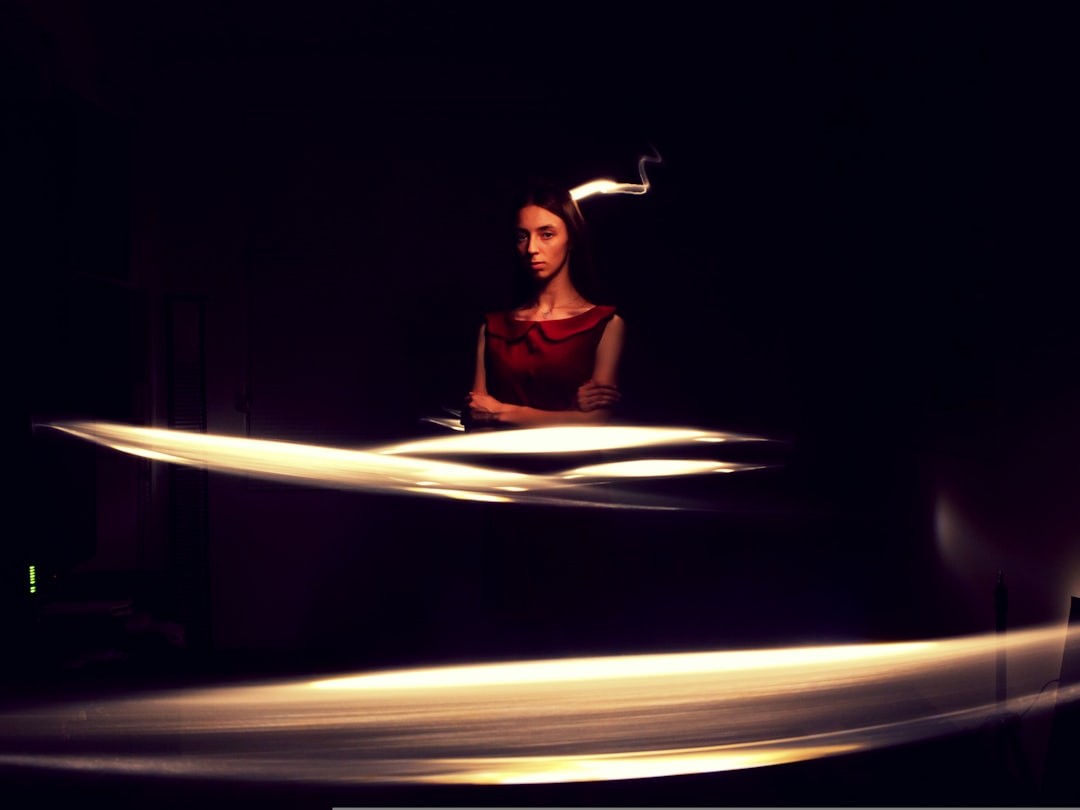 Photo red dress